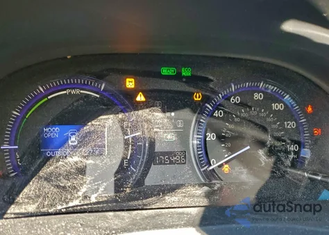 2010 Lexus Hs 250H z USA, uszkodzony, nr VIN JTHBB1BA0A2029534